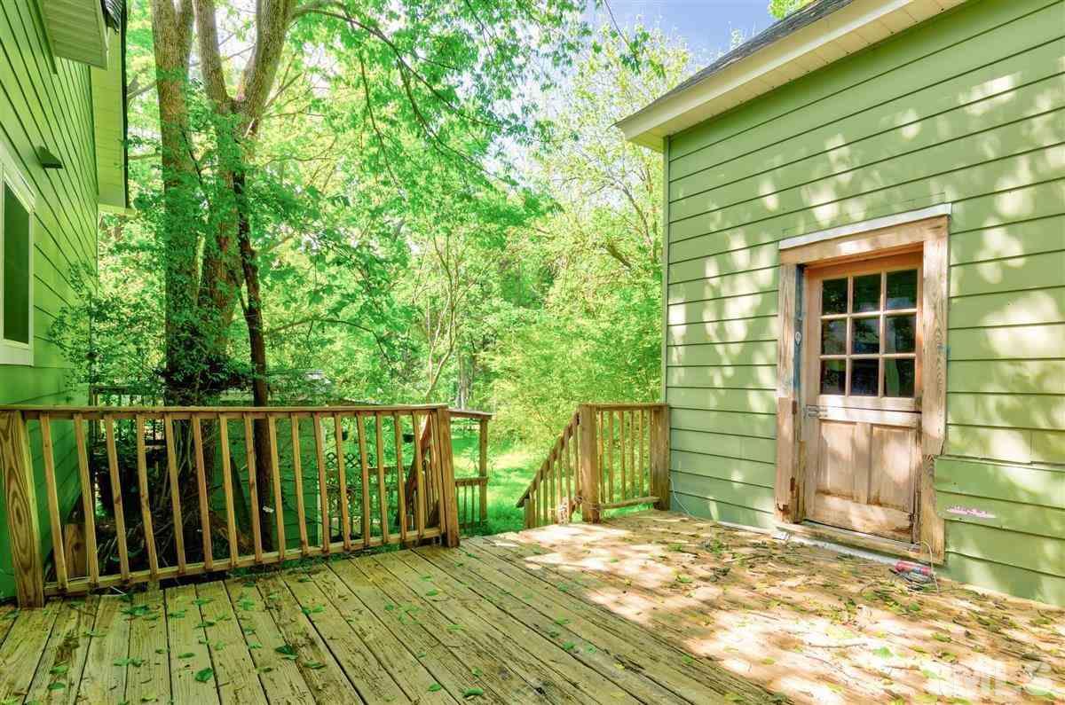 5816 Old Stage Road Raleigh, NC 27603 - Photo 5 of 30 a view of backyard with deck