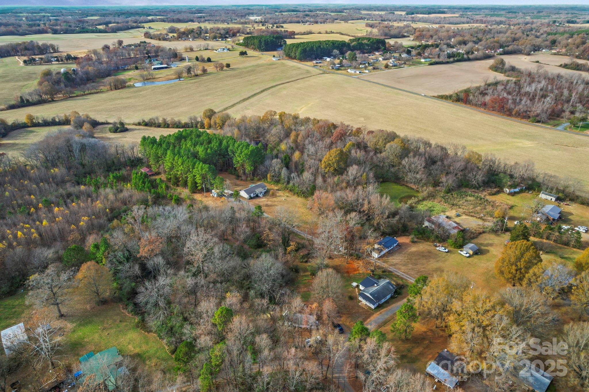 30291 C Red Hill Road Albemarle, NC 28001 - Photo 43 of 45 an aerial view of residential houses with outdoor space
