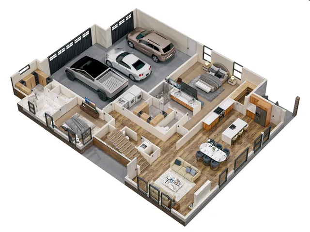 a view of water heater on a floor