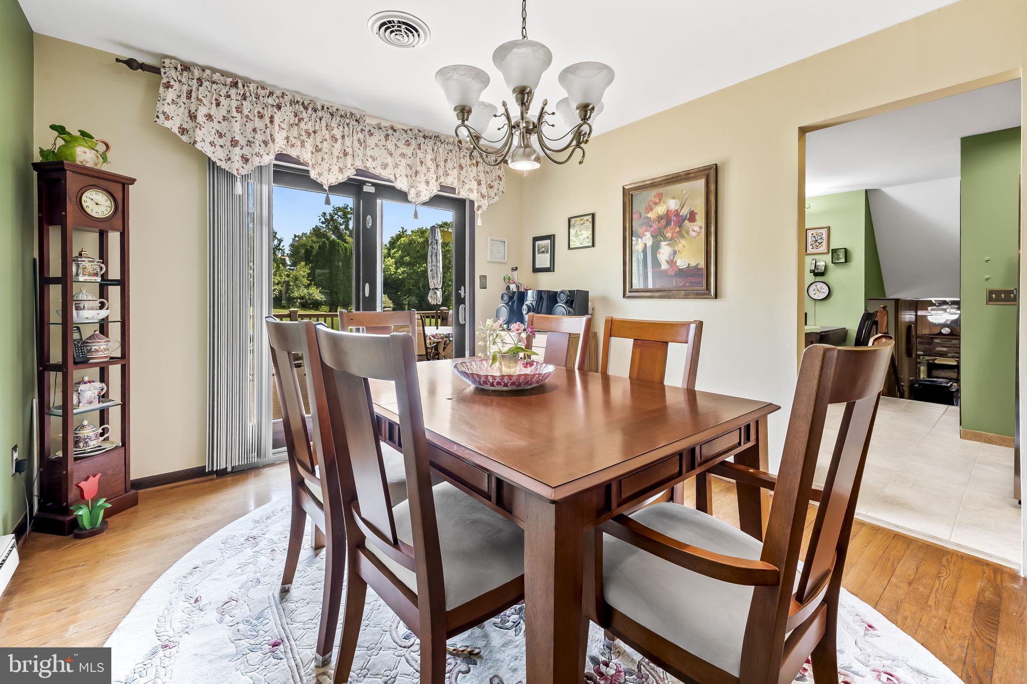 12913 Gent Road Reisterstown, MD 21136 - Photo 6 of 39 Dining Room w/slider to deck