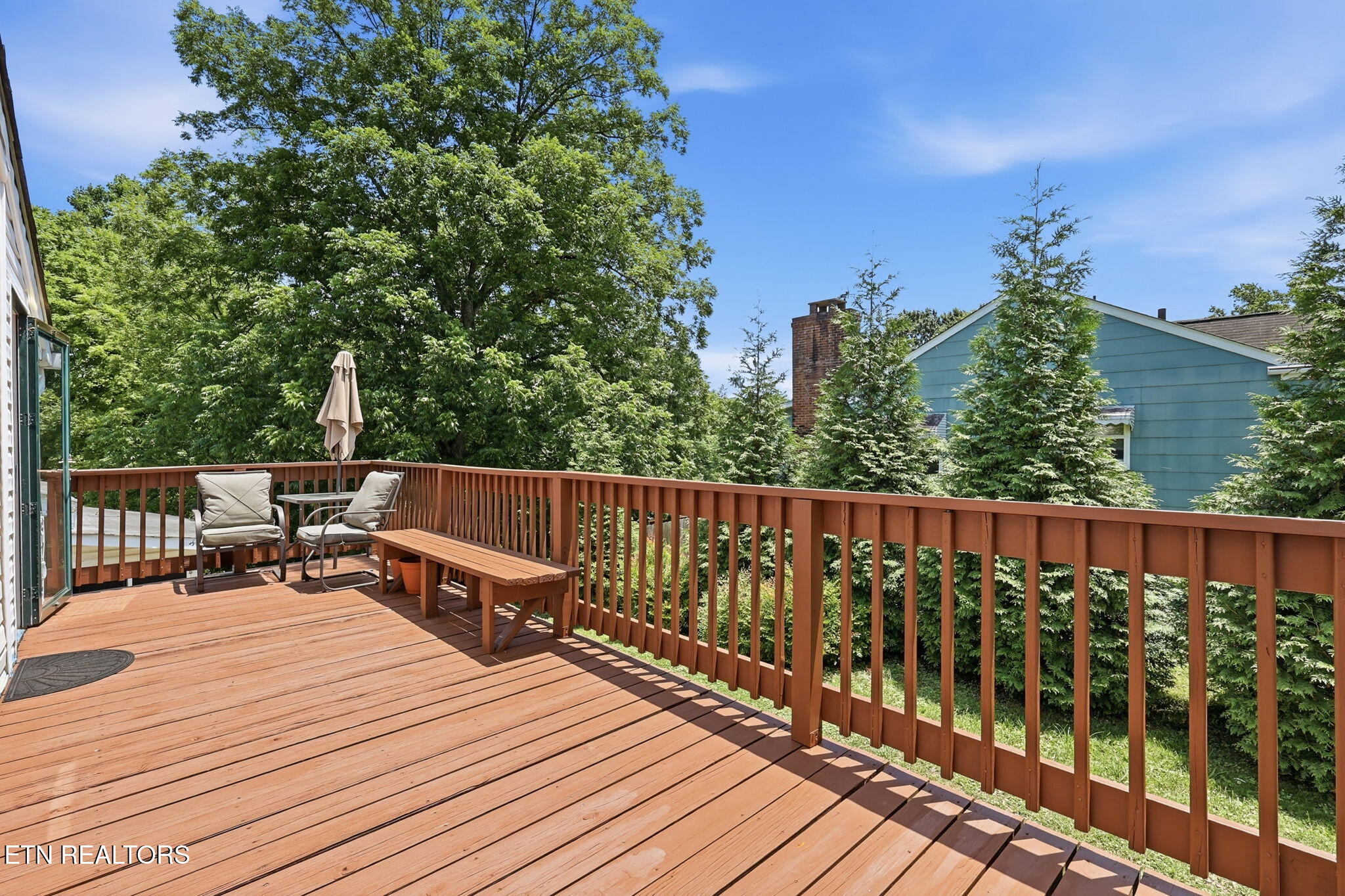 124 Salem Road Oak Ridge, TN 37830 - Photo 35 of 44 Freshly Sealed Deck