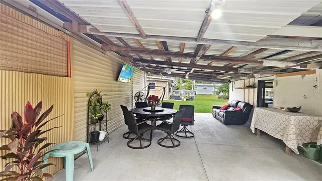 a view of a storage room with utility room