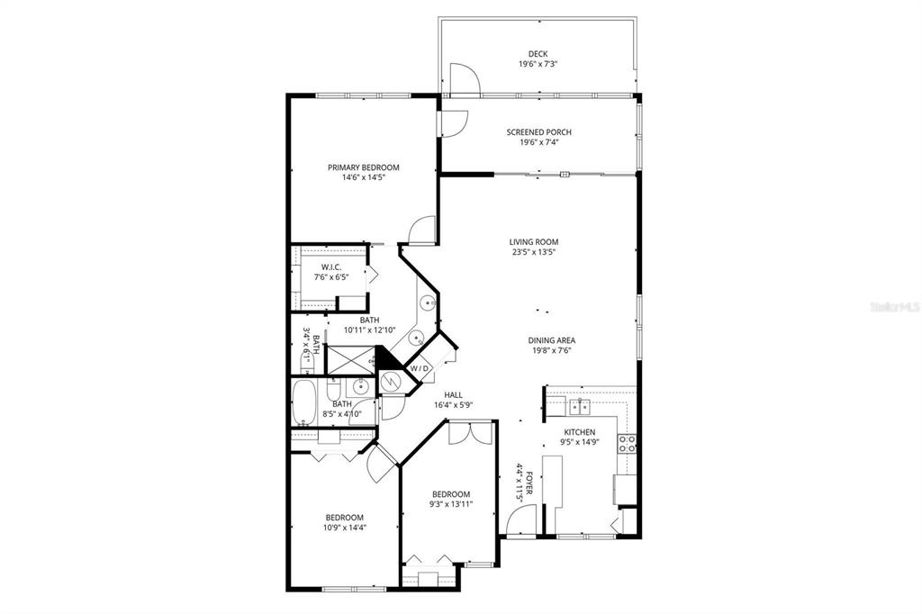 6555 99th Way North, Unit 20F St. Petersburg, FL 33708 - Photo 6 of 36 a picture of a wall with a white wall and a picture of it