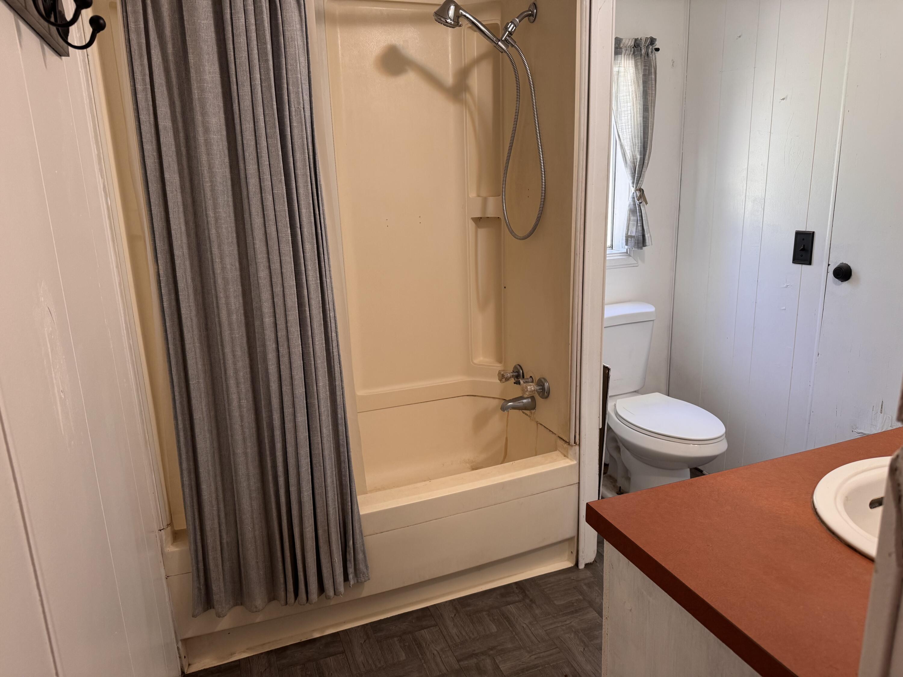 34614 Sprague River Road Sprague River, OR 97639 - Photo 14 of 24 a bathroom with a granite countertop sink toilet and shower
