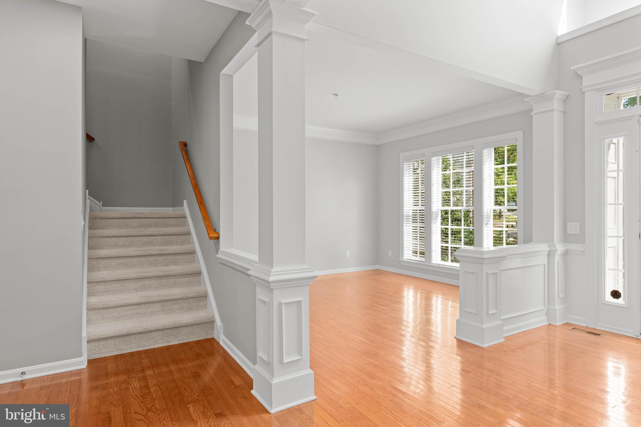 302 Arthur Court Newtown Square, PA 19073 - Photo 11 of 57 Living room to the right of foyer.