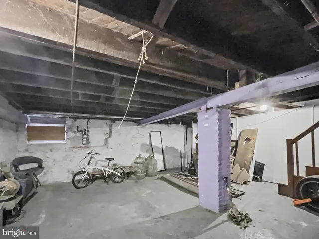 a view of car garage