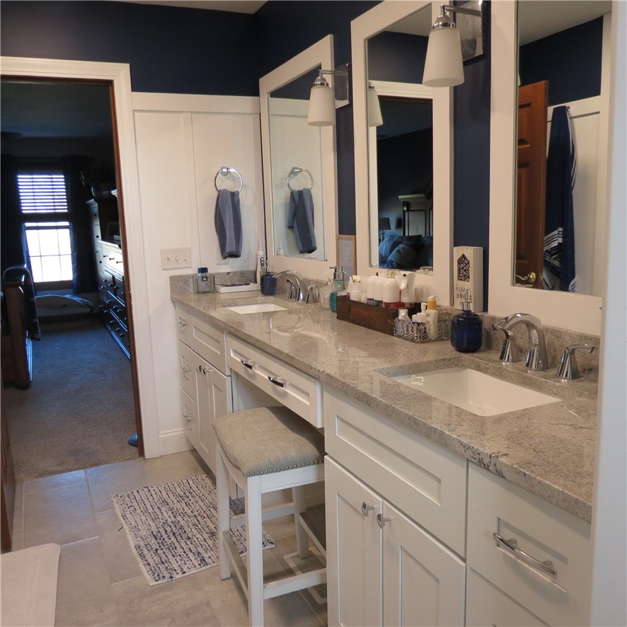 10160 Lochard Road Sidney, OH 45365 - Photo 21 of 41 This spacious bathroom offers a large double vanity with ample counter space.