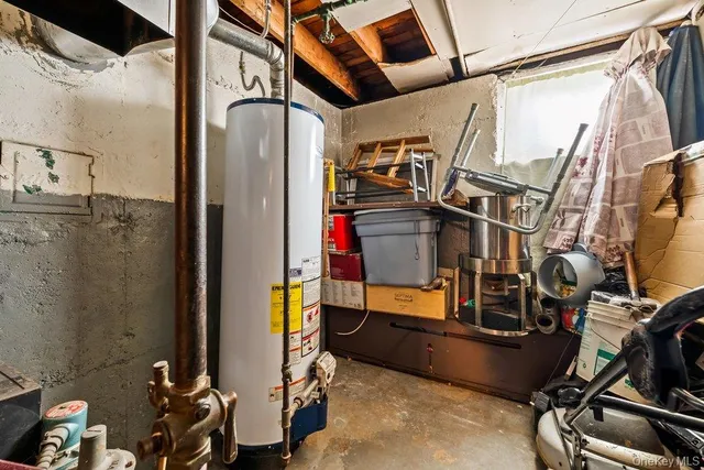 a room with storage and utility