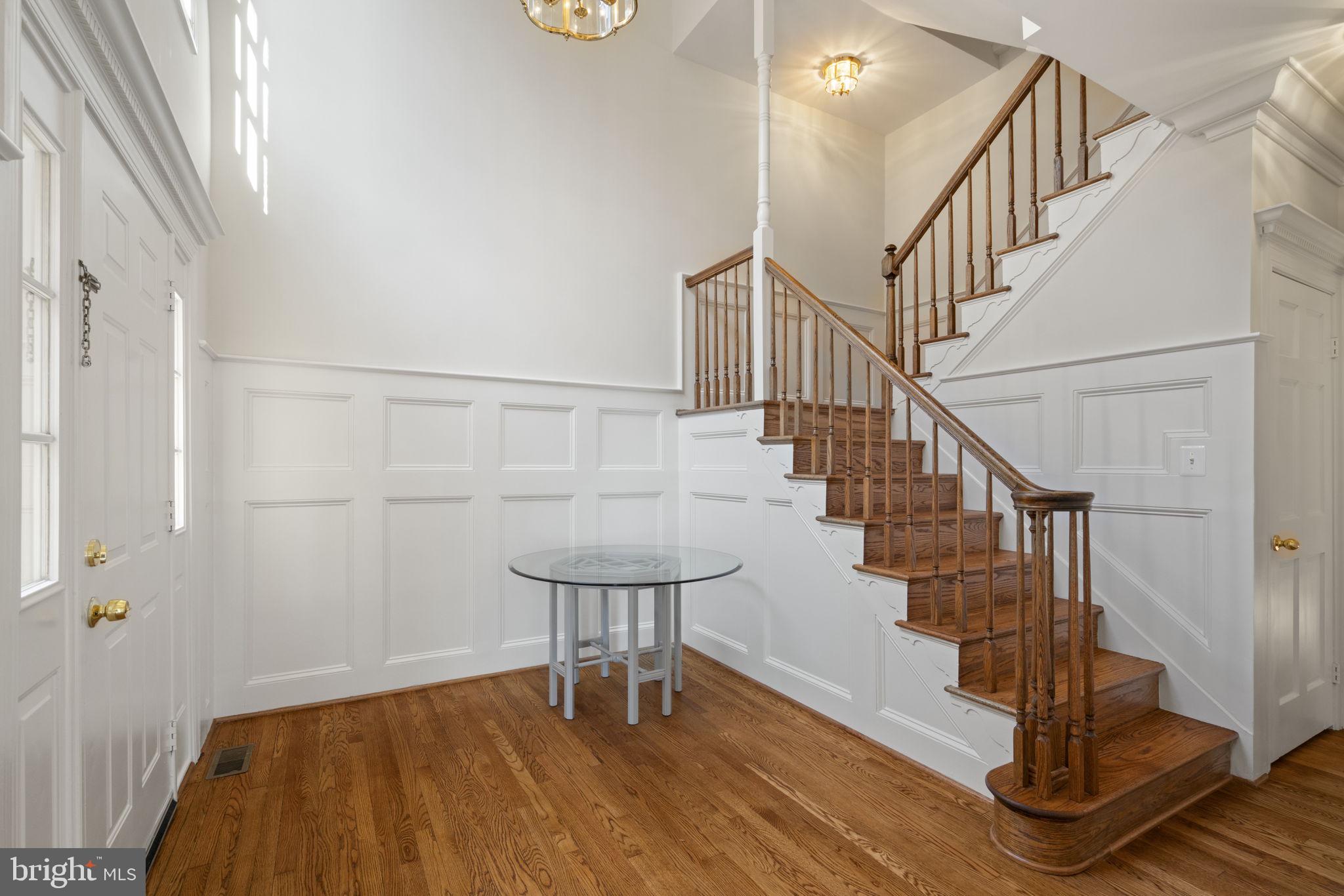 1537 Cedar Avenue McLean, VA 22101 - Photo 9 of 54 a view of entryway and hall with wooden floor