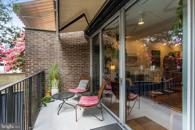 a view of a chairs with a outdoor space