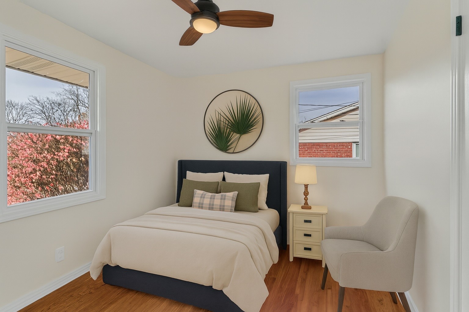 1408 Bain Drive Madison, TN 37115 - Photo 15 of 32 a bedroom with a bed and a painting on the wall