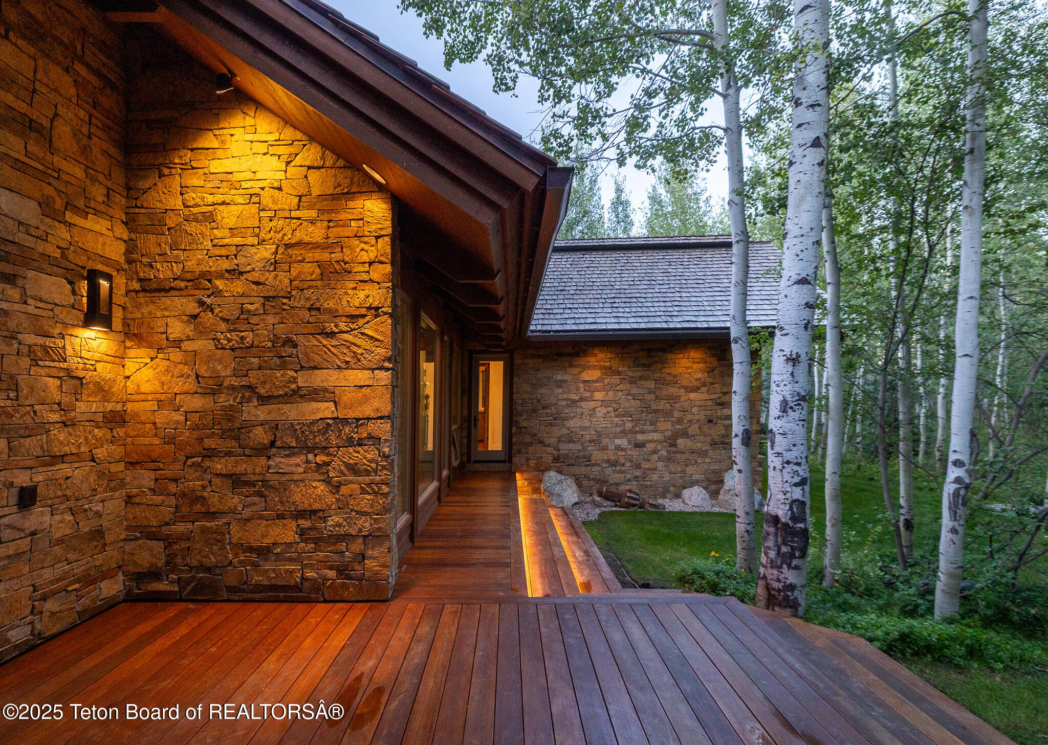 2540 Trader Road Jackson, WY 83001 - Photo 33 of 45 Back Deck