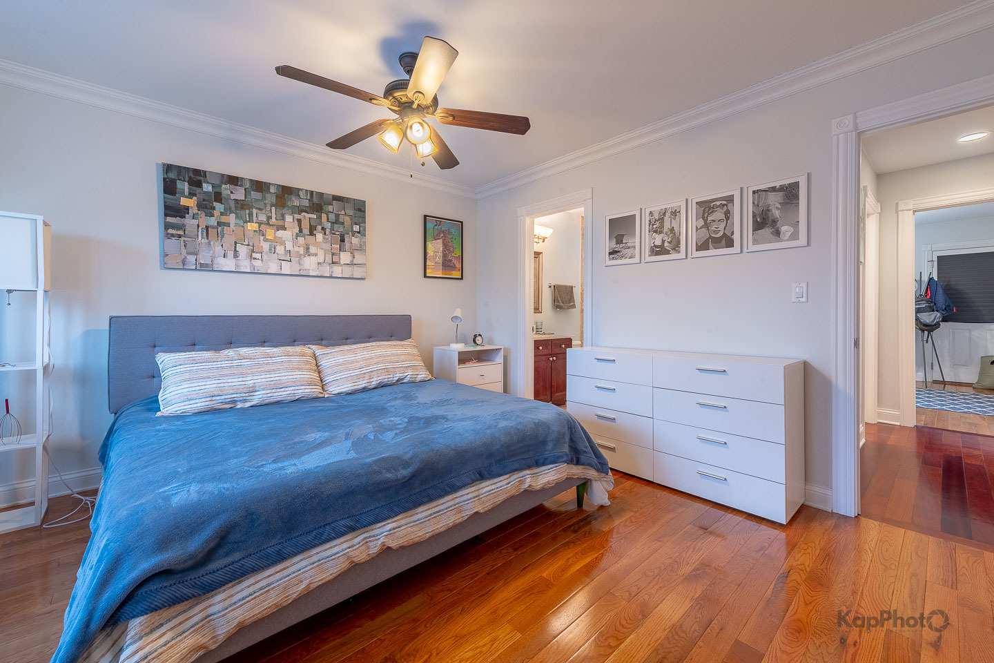 2340 West Adams Street, Unit 32 Chicago, IL 60612 - Photo 19 of 31 a bedroom with a bed and a dresser