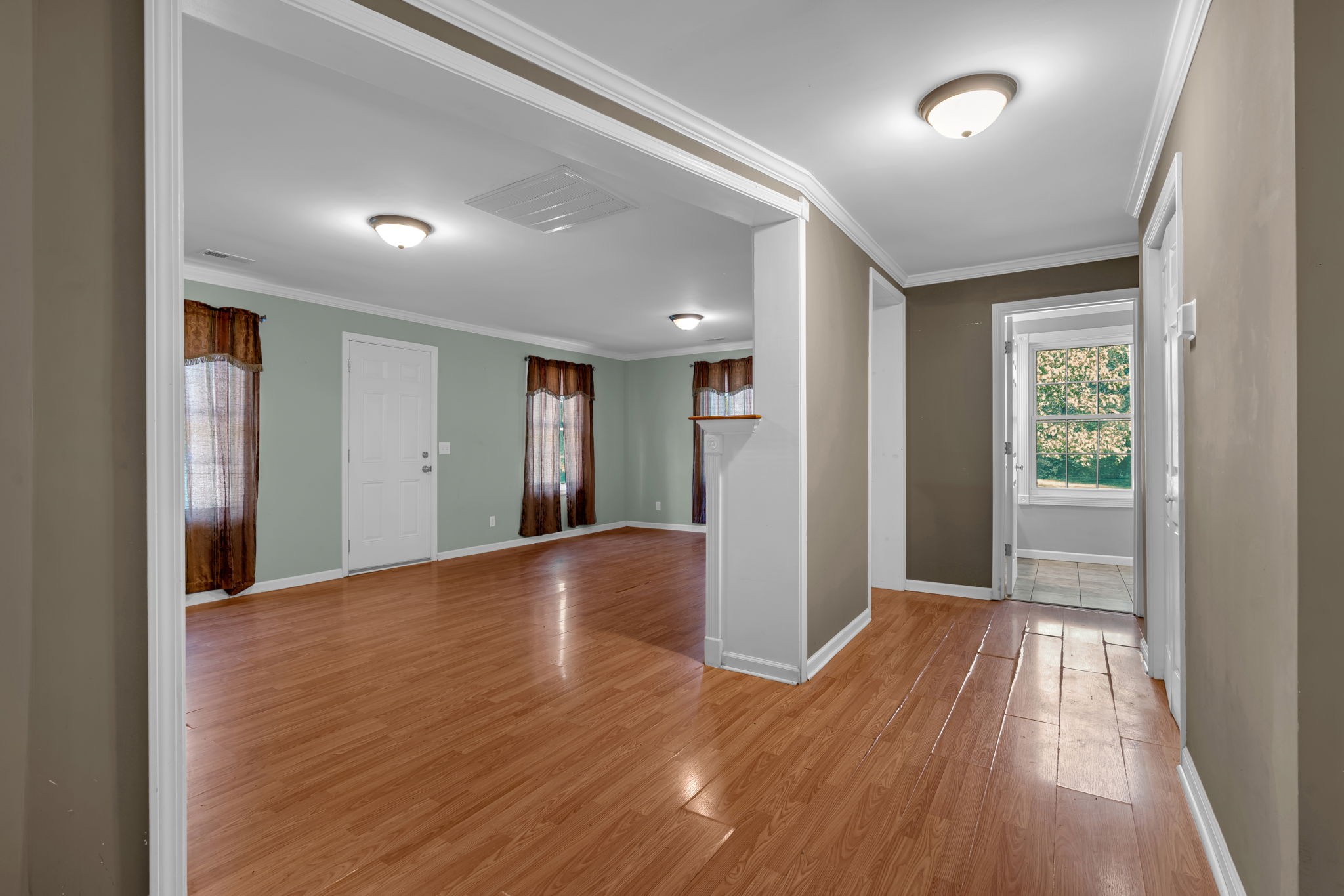 1297 Dry Creek Road Ashland City, TN 37015 - Photo 9 of 27 a view of hallway with wooden floor
