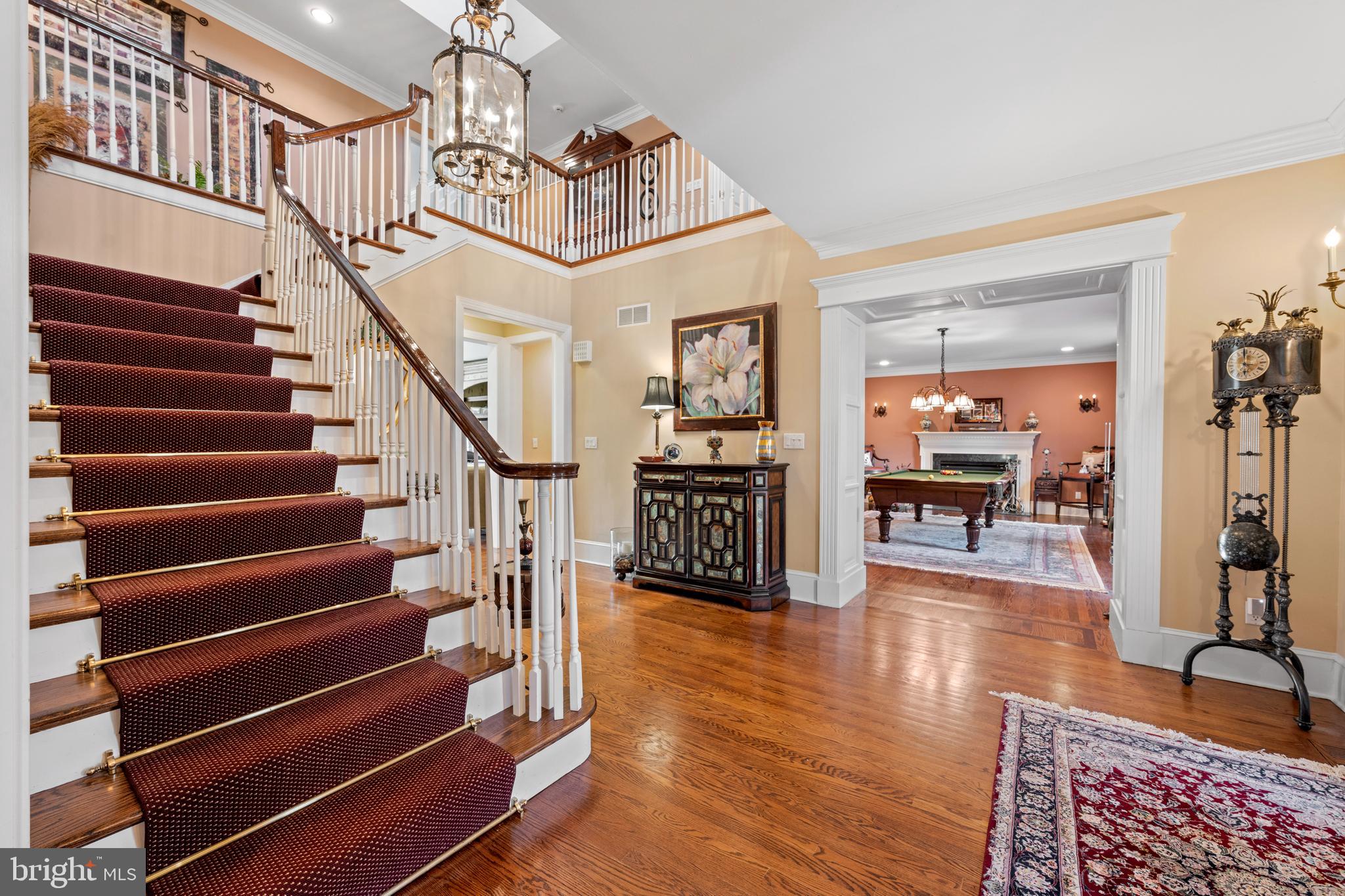 825 Hagys Ford Road Penn Valley, PA 19072 - Photo 23 of 45 a view of entryway livingroom and hall with wooden floor