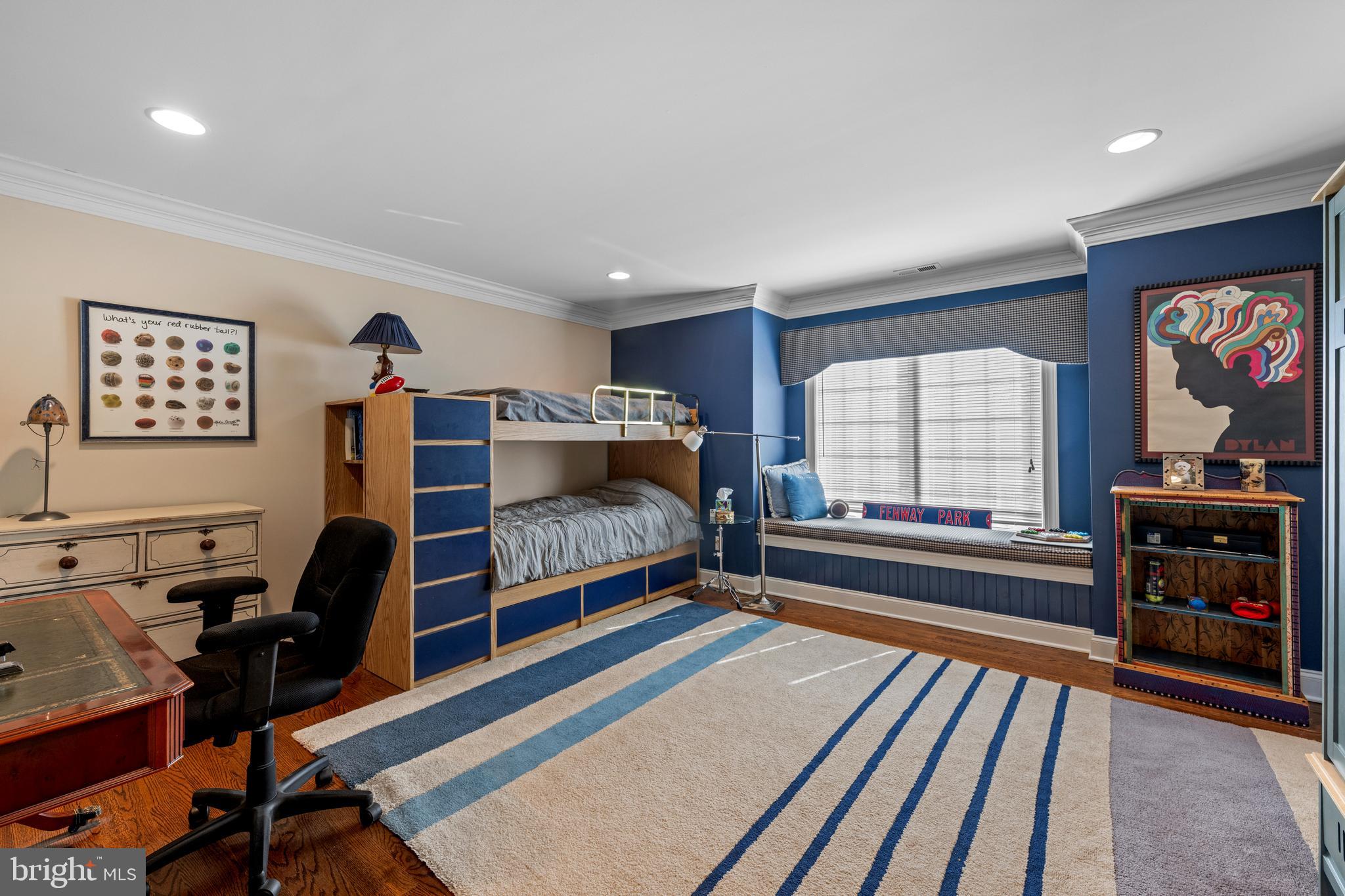 825 Hagys Ford Road Penn Valley, PA 19072 - Photo 35 of 45 a bedroom with furniture and a window