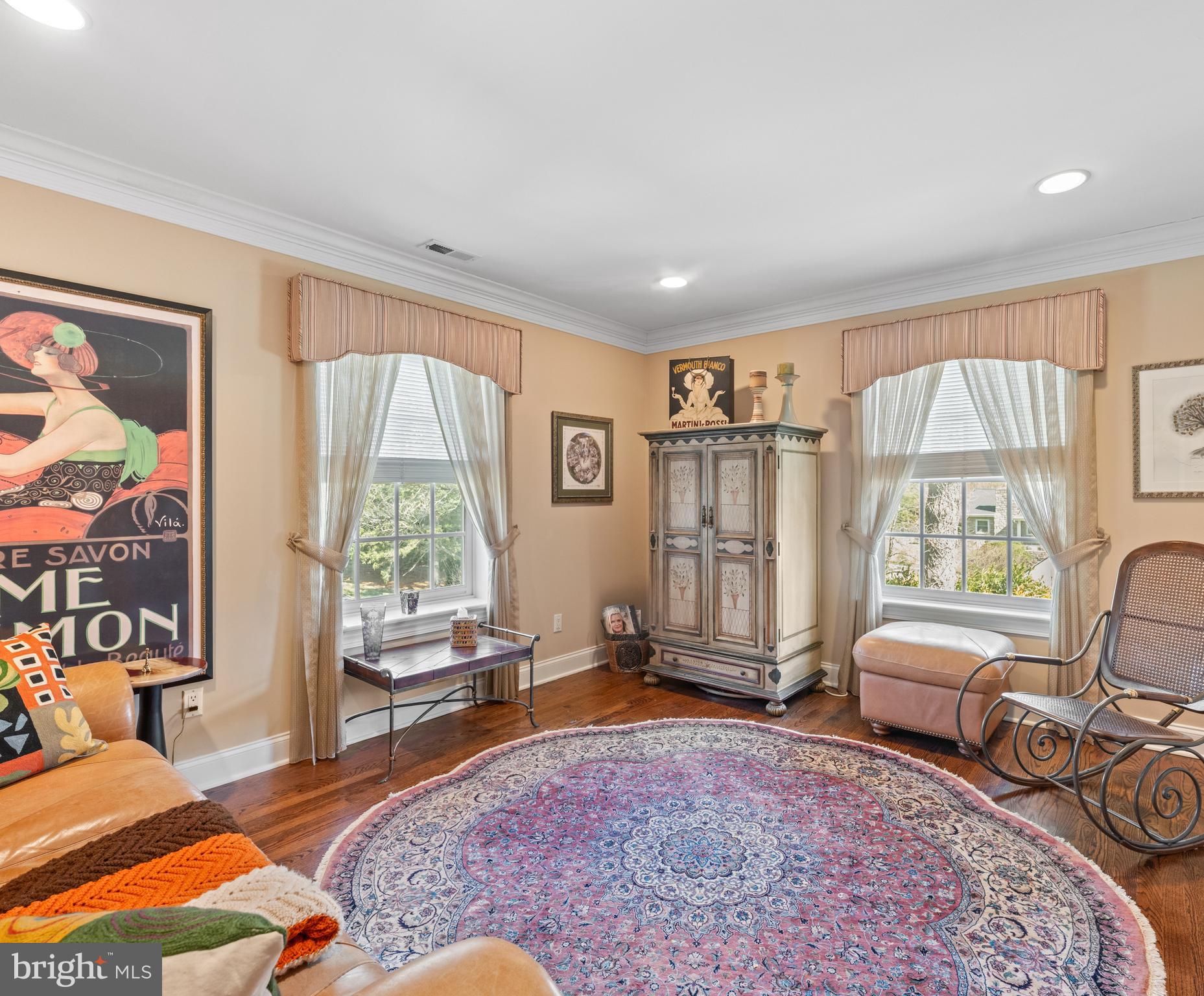 825 Hagys Ford Road Penn Valley, PA 19072 - Photo 40 of 45 a living room with furniture and a floor to ceiling window