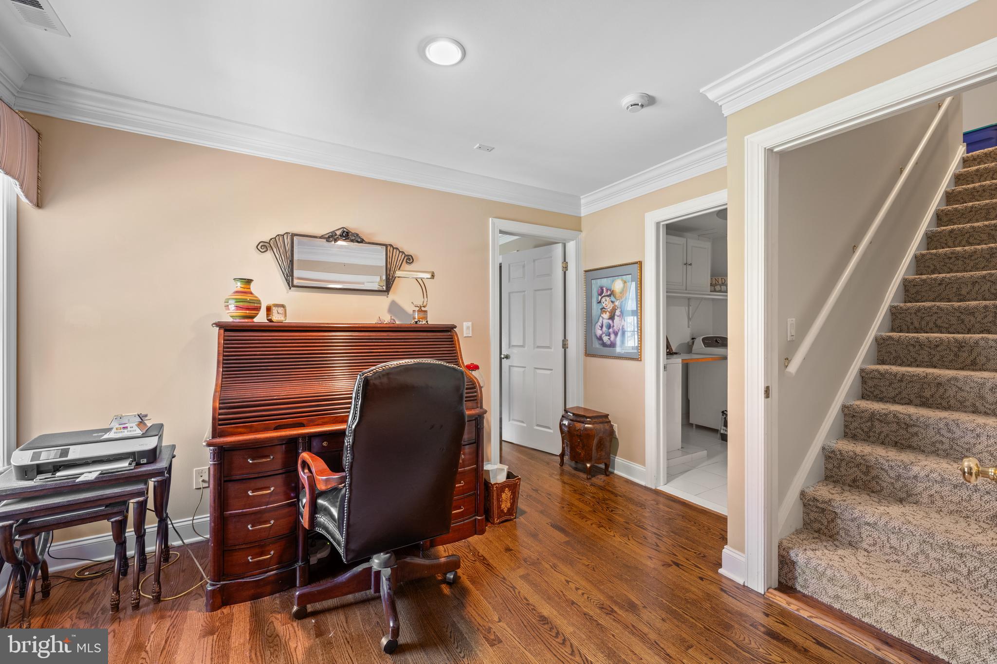 825 Hagys Ford Road Penn Valley, PA 19072 - Photo 42 of 45 a view of a workspace with furniture and wooden floor