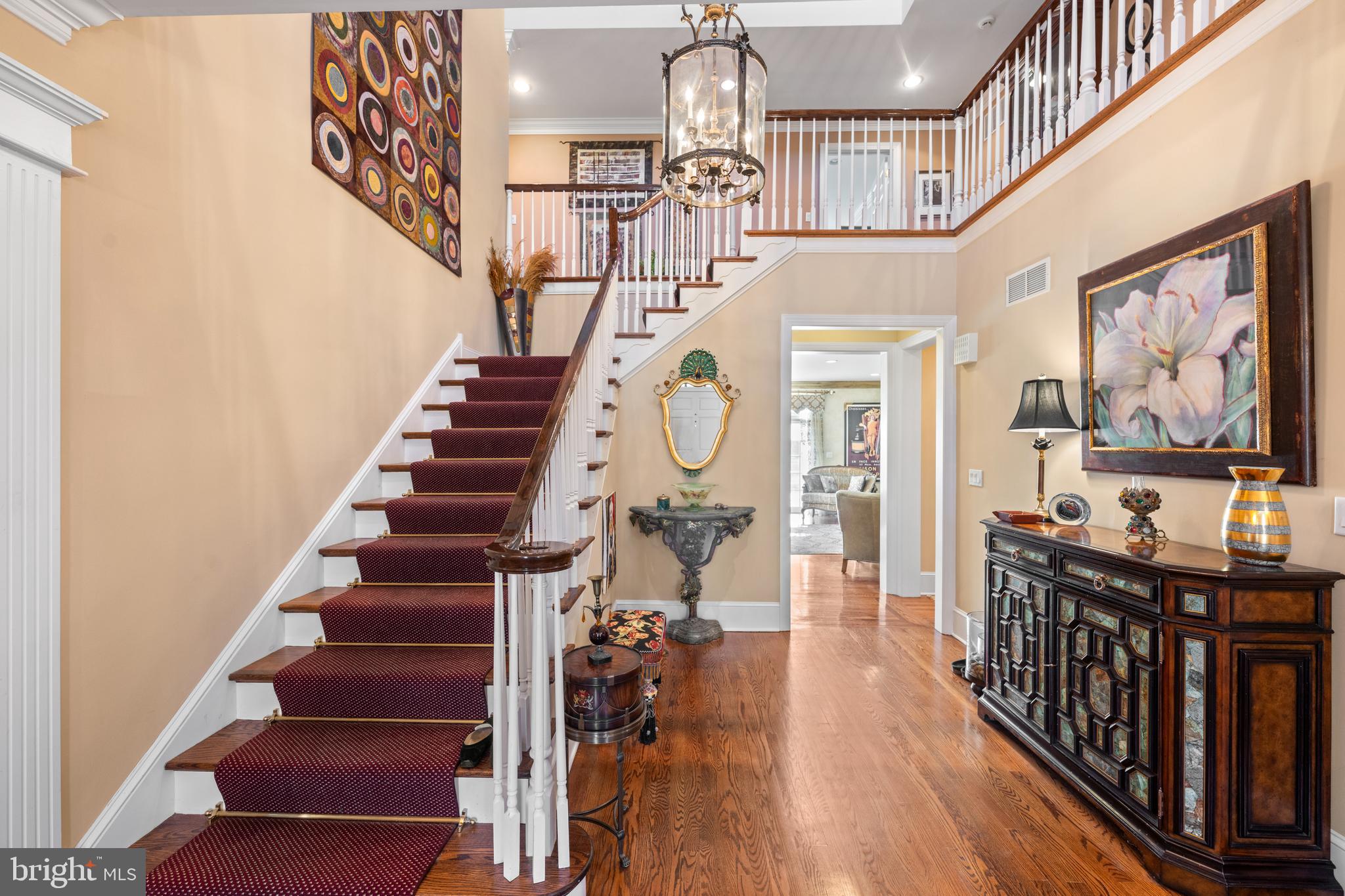 825 Hagys Ford Road Penn Valley, PA 19072 - Photo 7 of 45 a view of entryway with wooden floor and a front door