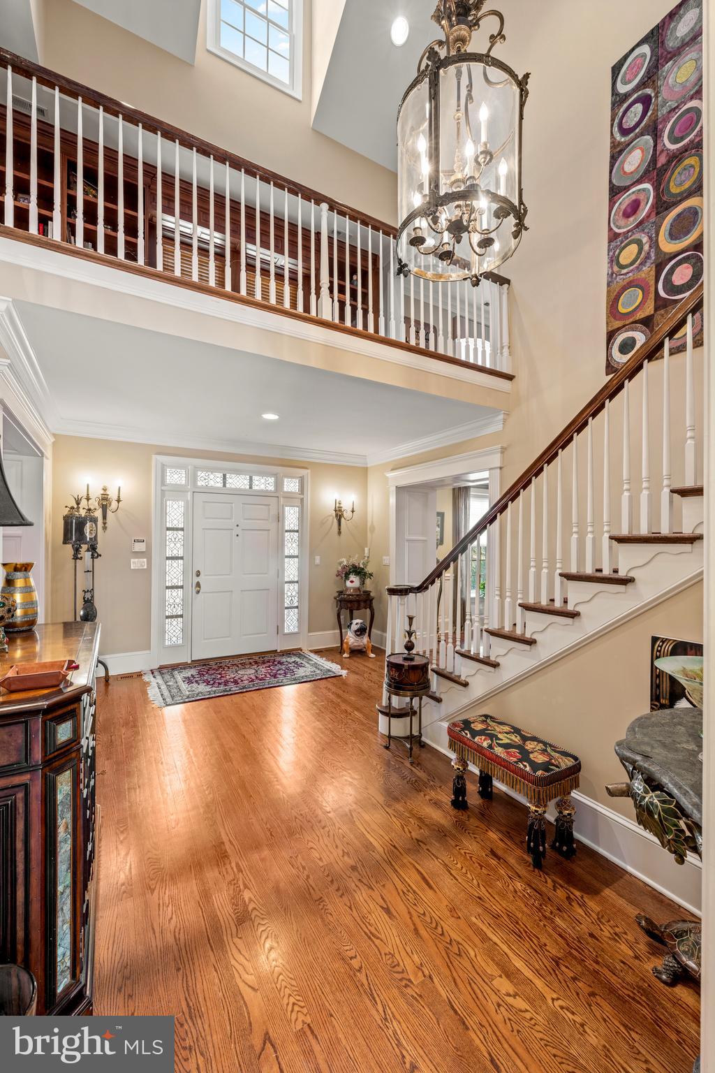 825 Hagys Ford Road Penn Valley, PA 19072 - Photo 8 of 45 a view of entryway livingroom and hall with wooden floor