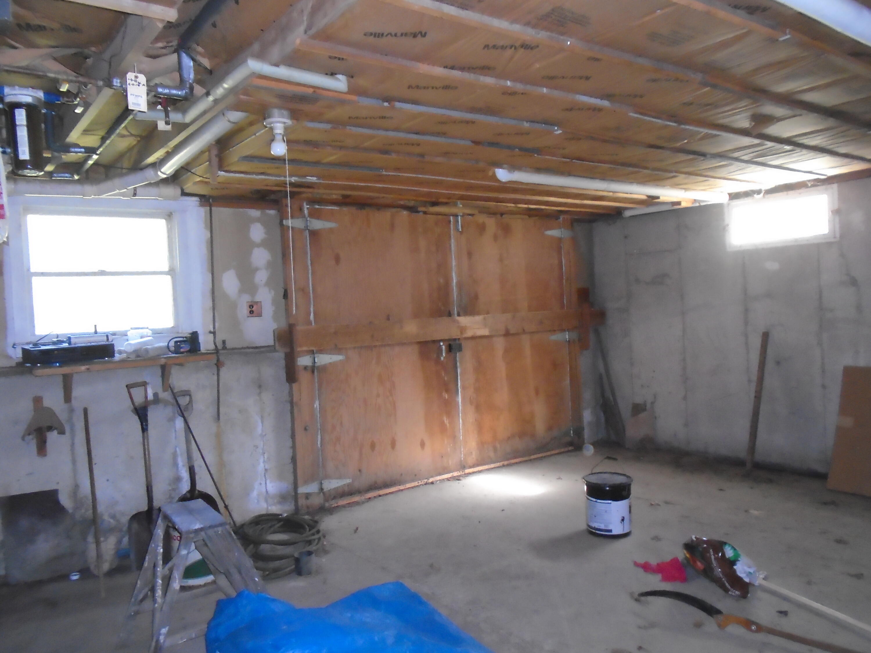 240 Ohio Hill Road Fairfield, ME 04937 - Photo 20 of 28 Basement Doors to Back Yard