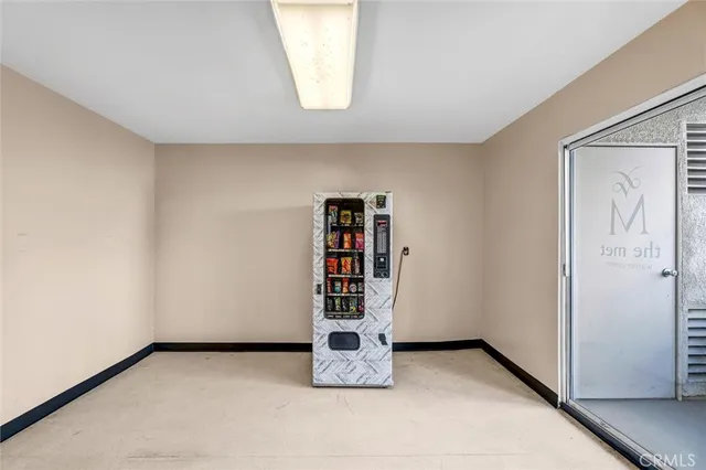 a view of a lake with a sitting area