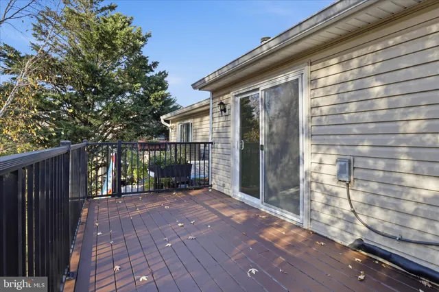 a view of backyard with green space