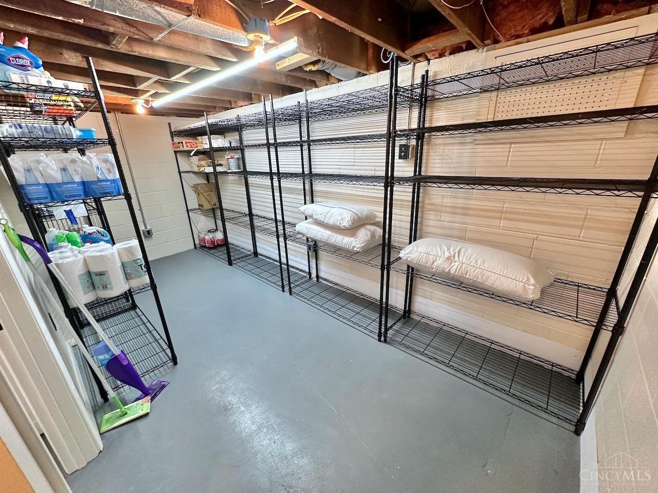 7877 State Road Cincinnati, OH 45255 - Photo 39 of 54 Large basement storage area