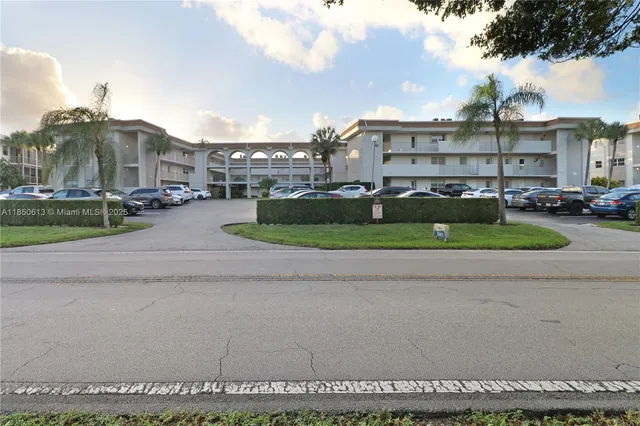 a view of a car parking