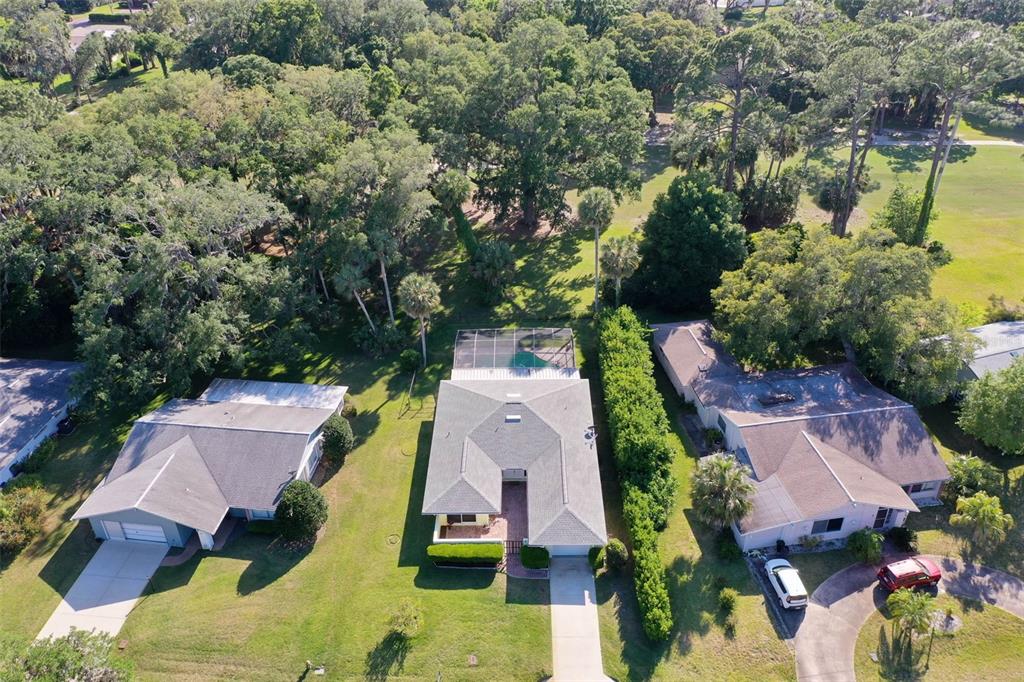 9 Crompton Place Palm Coast, FL 32137 - Photo 45 of 52 an aerial view of a house with a garden
