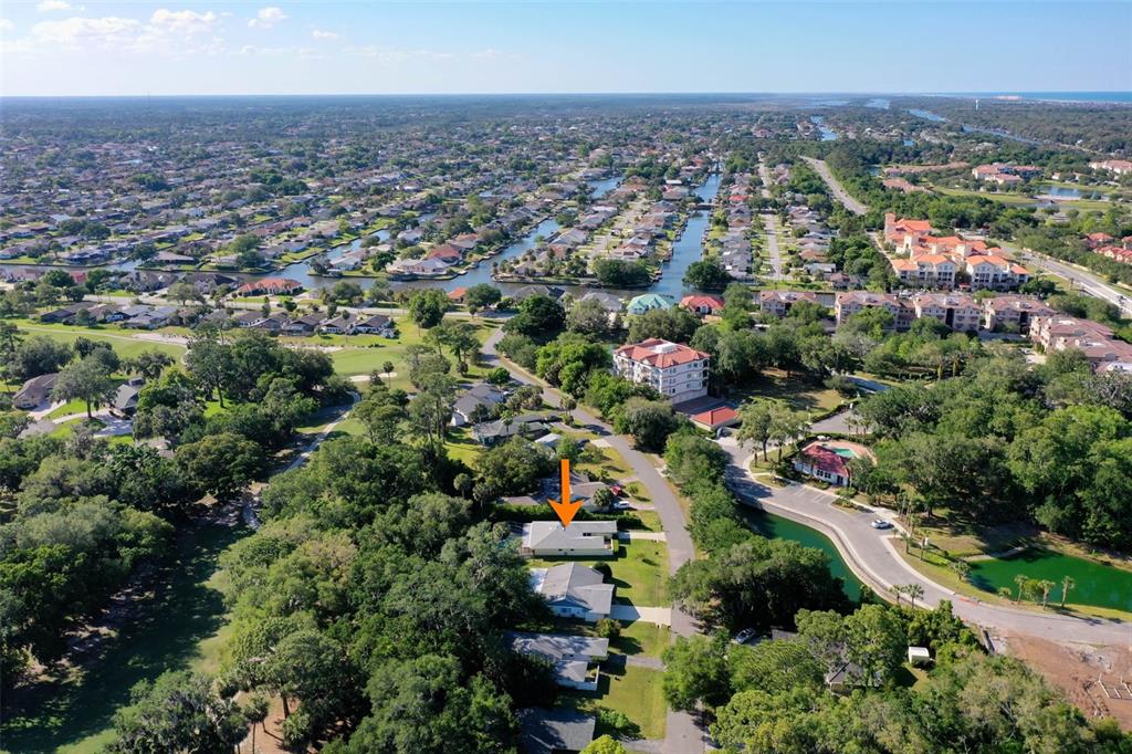 9 Crompton Place Palm Coast, FL 32137 - Photo 48 of 52 an aerial view of multiple house