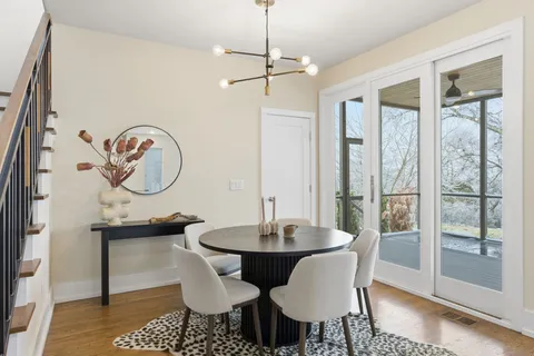 a view of an ocean from a balcony