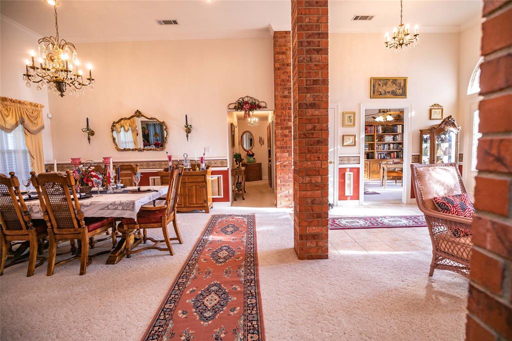 2424 Fm 3297 Ector, TX 75439 - Photo 8 of 38 Dining & Living Room