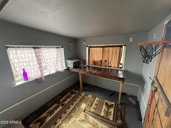 a room with window