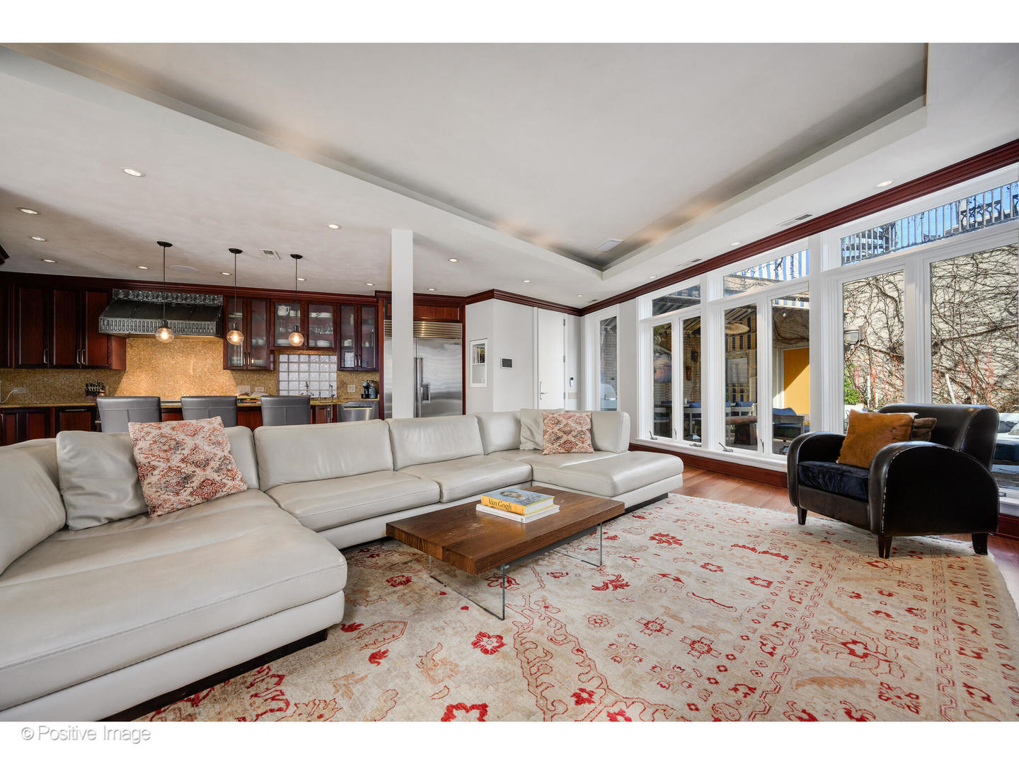 1811 North Howe Street Chicago, IL 60614 - Photo 18 of 42 a living room with furniture and a large window