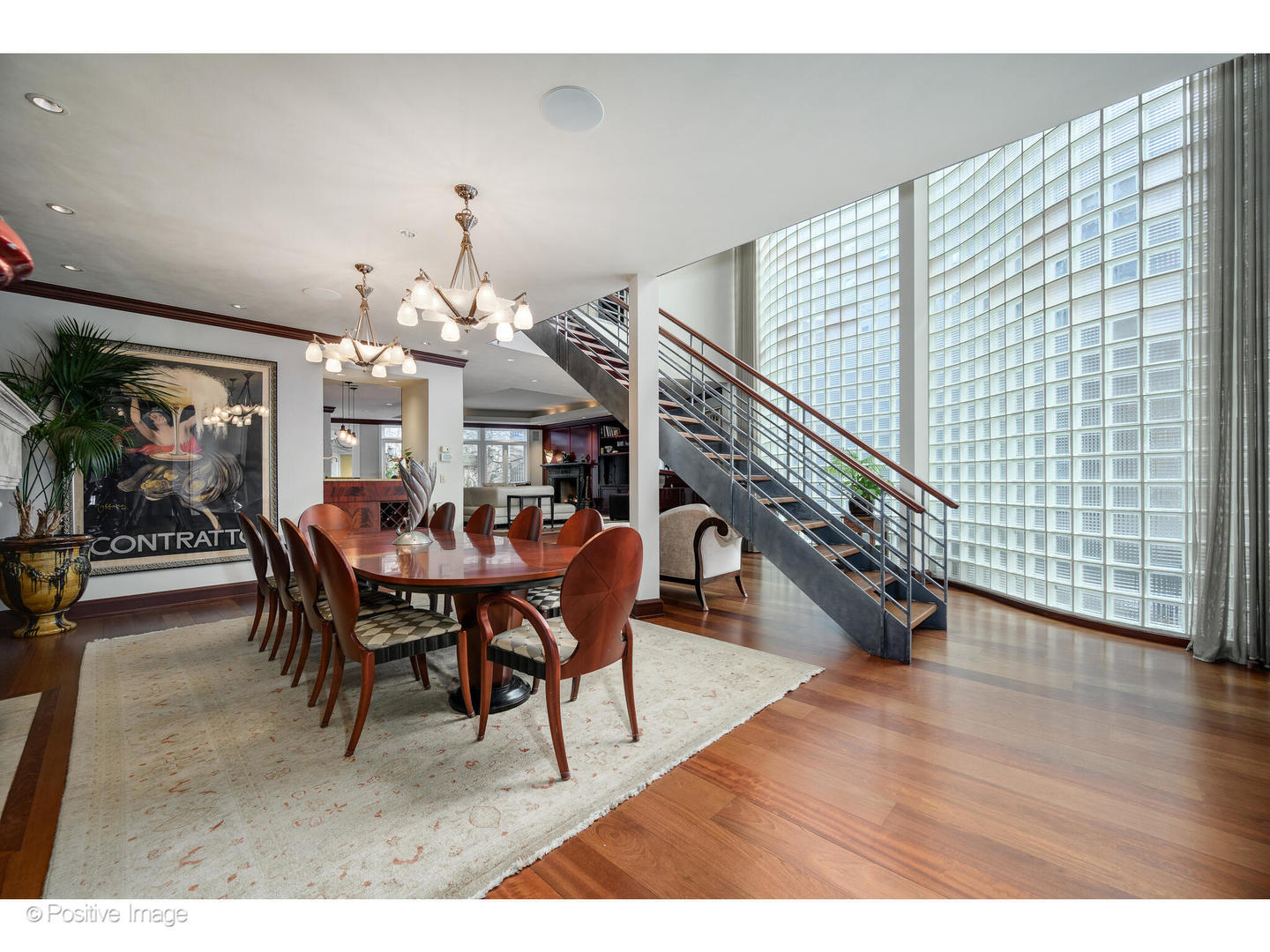 1811 North Howe Street Chicago, IL 60614 - Photo 6 of 42 a dining room with furniture and wooden floor