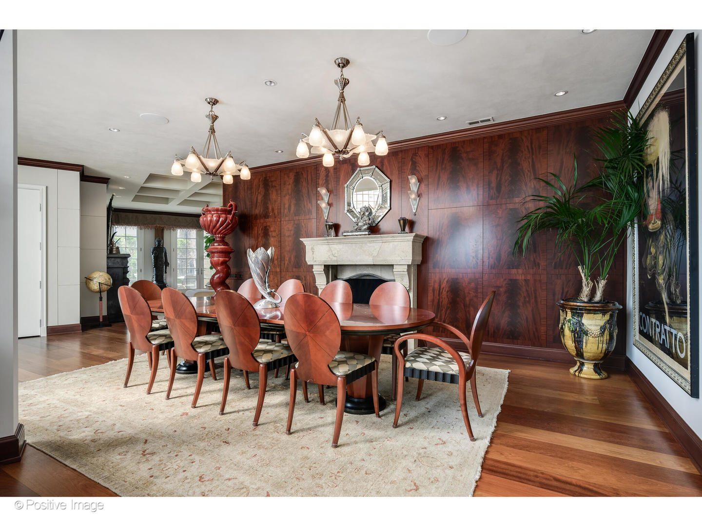 1811 North Howe Street Chicago, IL 60614 - Photo 9 of 42 a view of a dining room with furniture and wooden floor