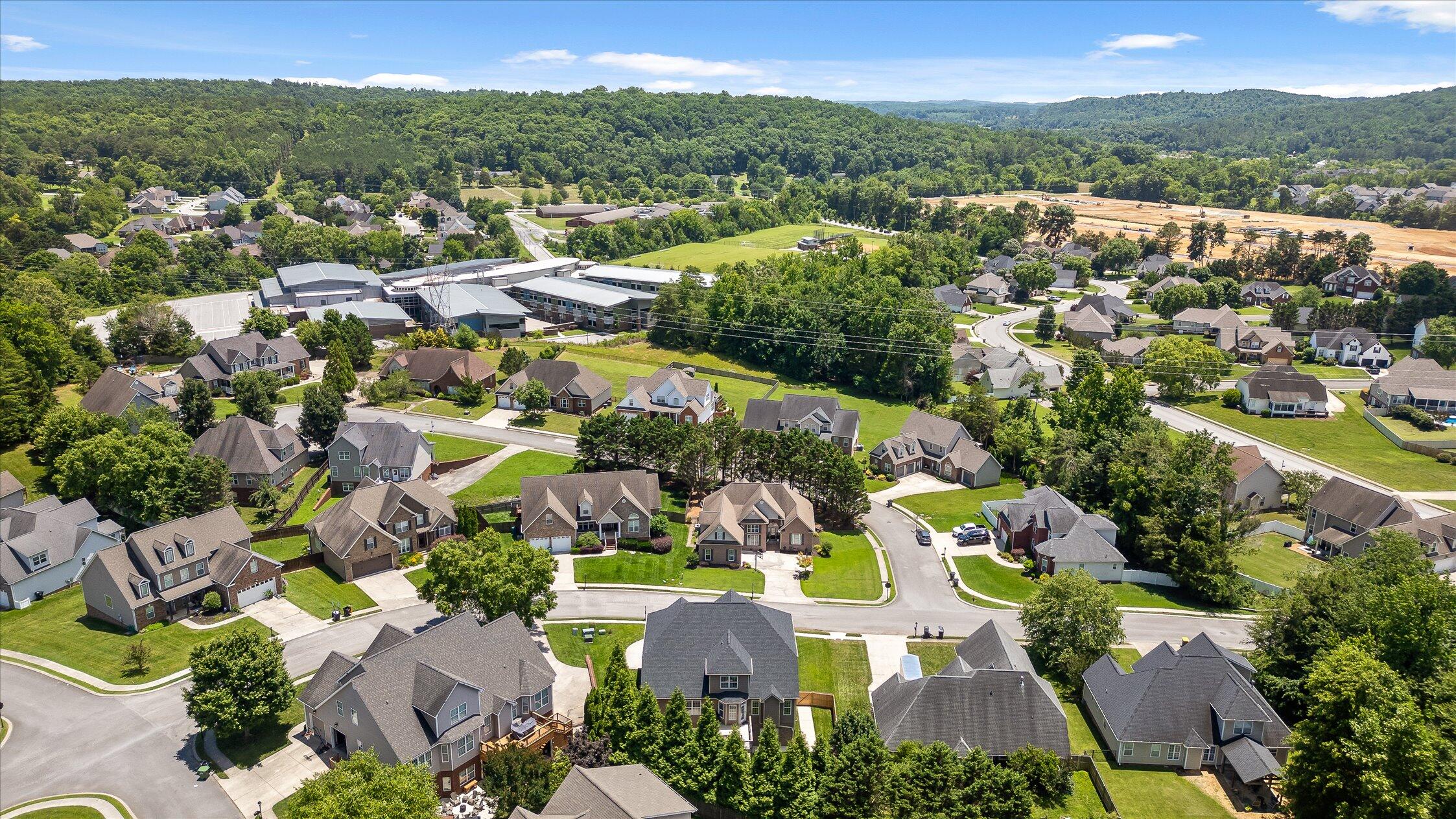 9875 Fieldcrest Drive Apison, TN 37302 - Photo 64 of 67 Aerial
