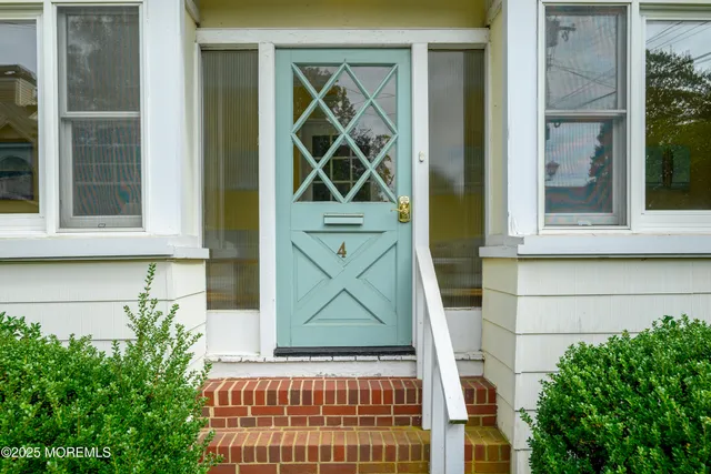 a view of entrance door of a house