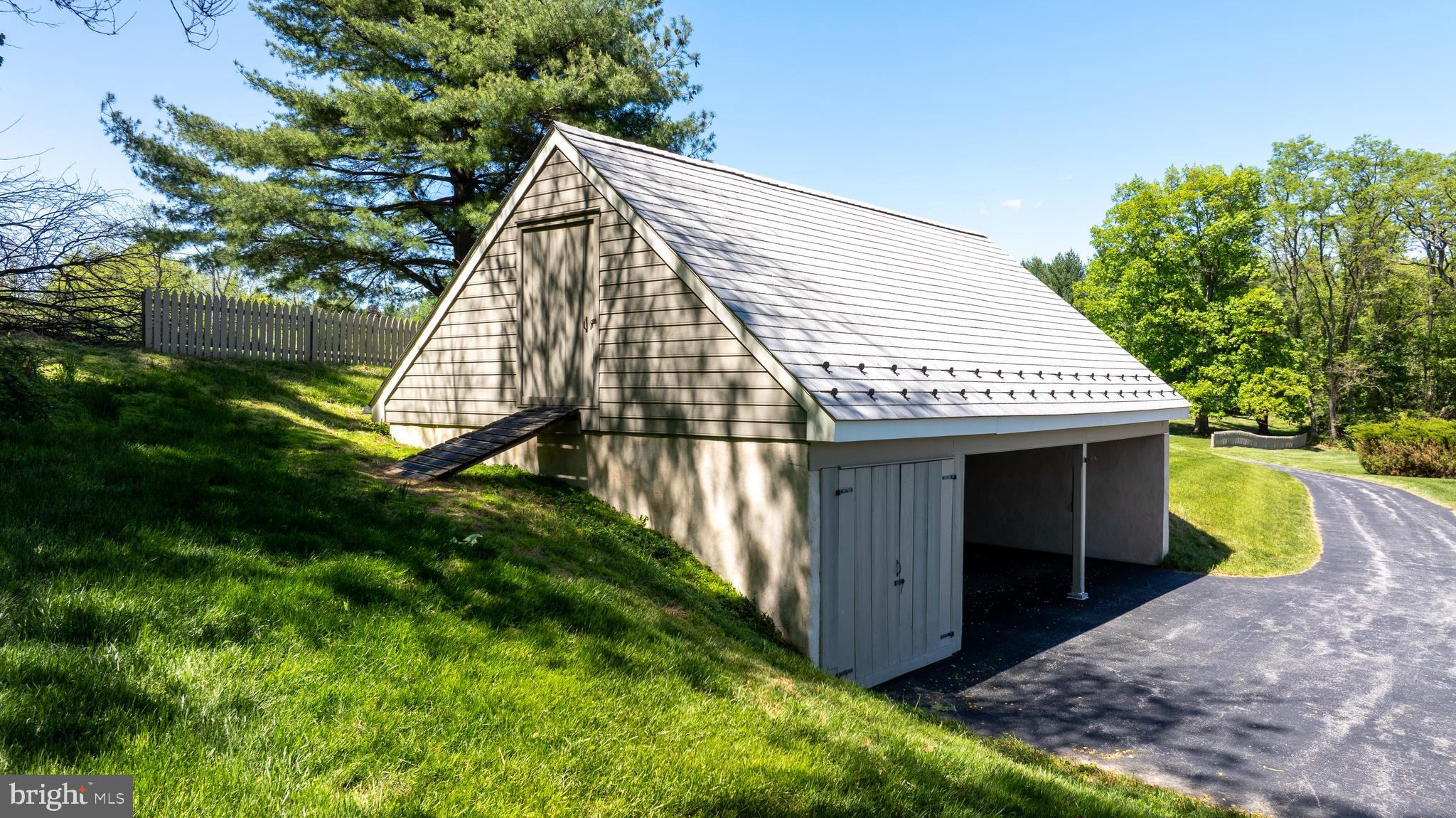 1420 Street Road Chester Springs, PA 19425 - Photo 37 of 46 Access to Garage Workshop