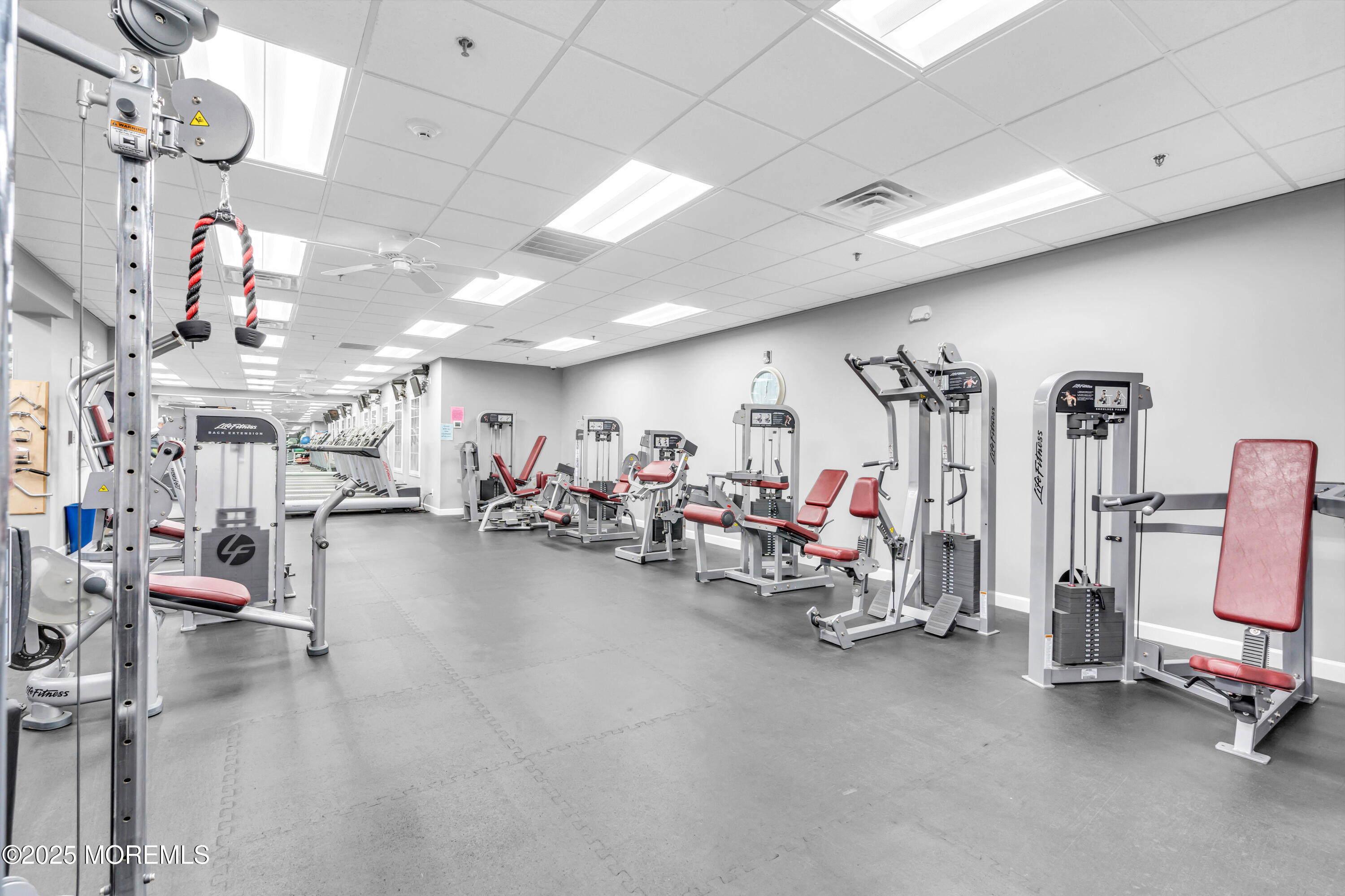 14 Pine Valley Road Lakewood, NJ 08701 - Photo 34 of 56 a view of a room with gym equipment