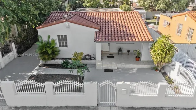 a view of a house with a porch