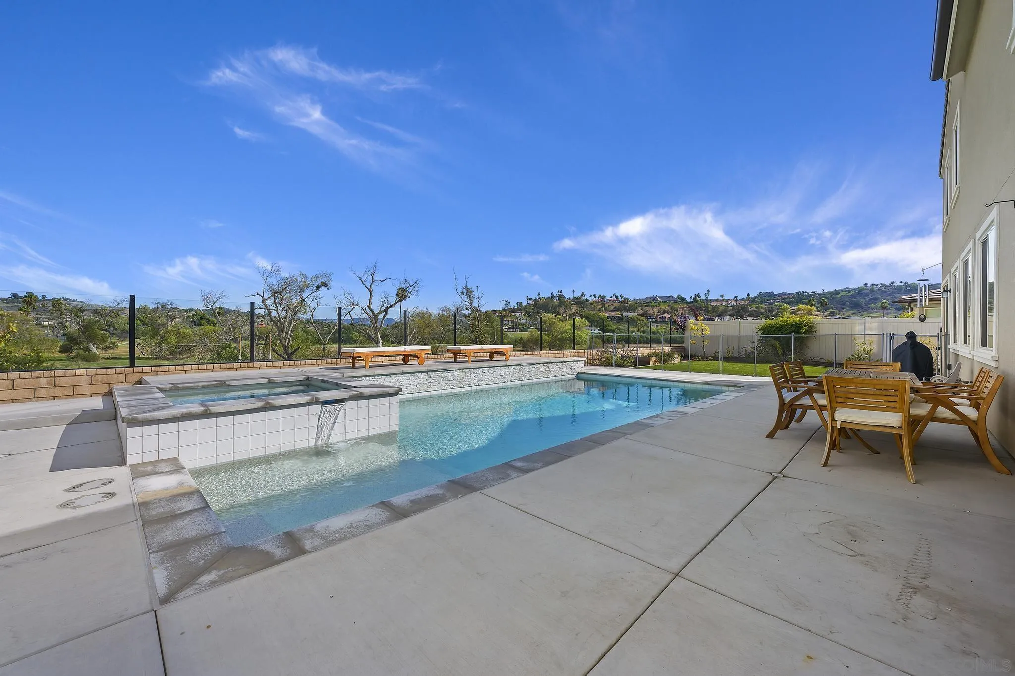 31657 Calle De Las Estrellas Bonsall, CA 92003 - Photo 30 of 30 a view of swimming pool with outdoor seating and city view