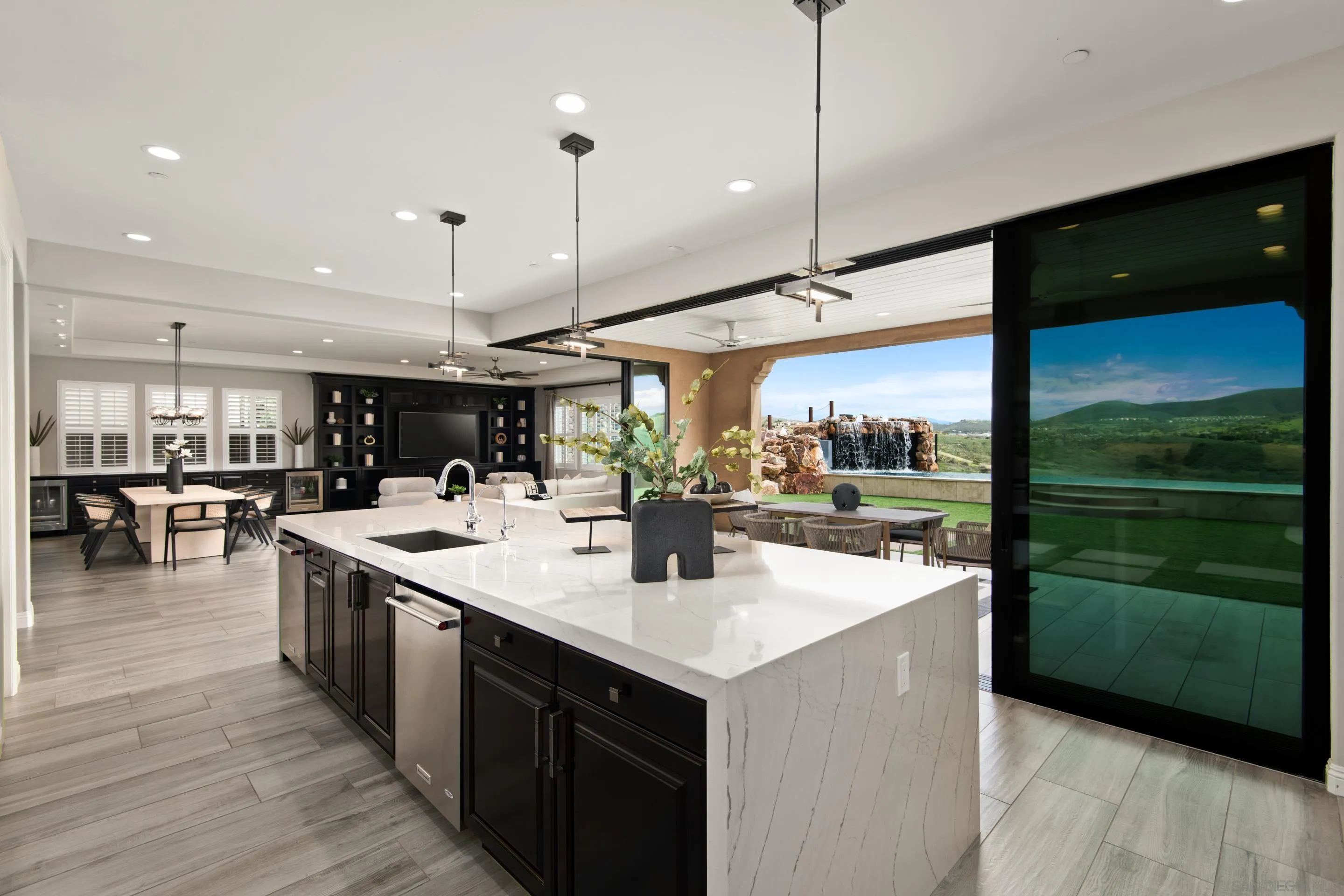 16339 Nicole Ridge Road San Diego, CA 92127 - Photo 23 of 56 a kitchen with lots of counter top space