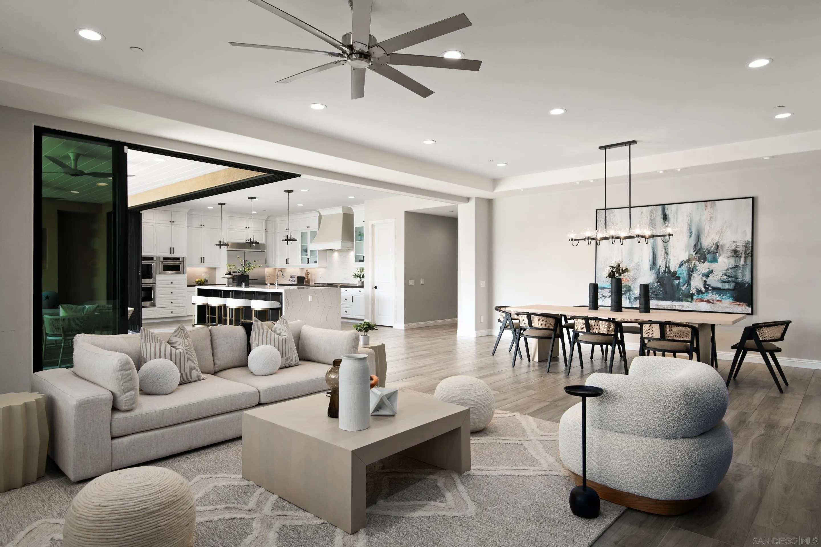 16339 Nicole Ridge Road San Diego, CA 92127 - Photo 30 of 56 a living room with furniture and a large window