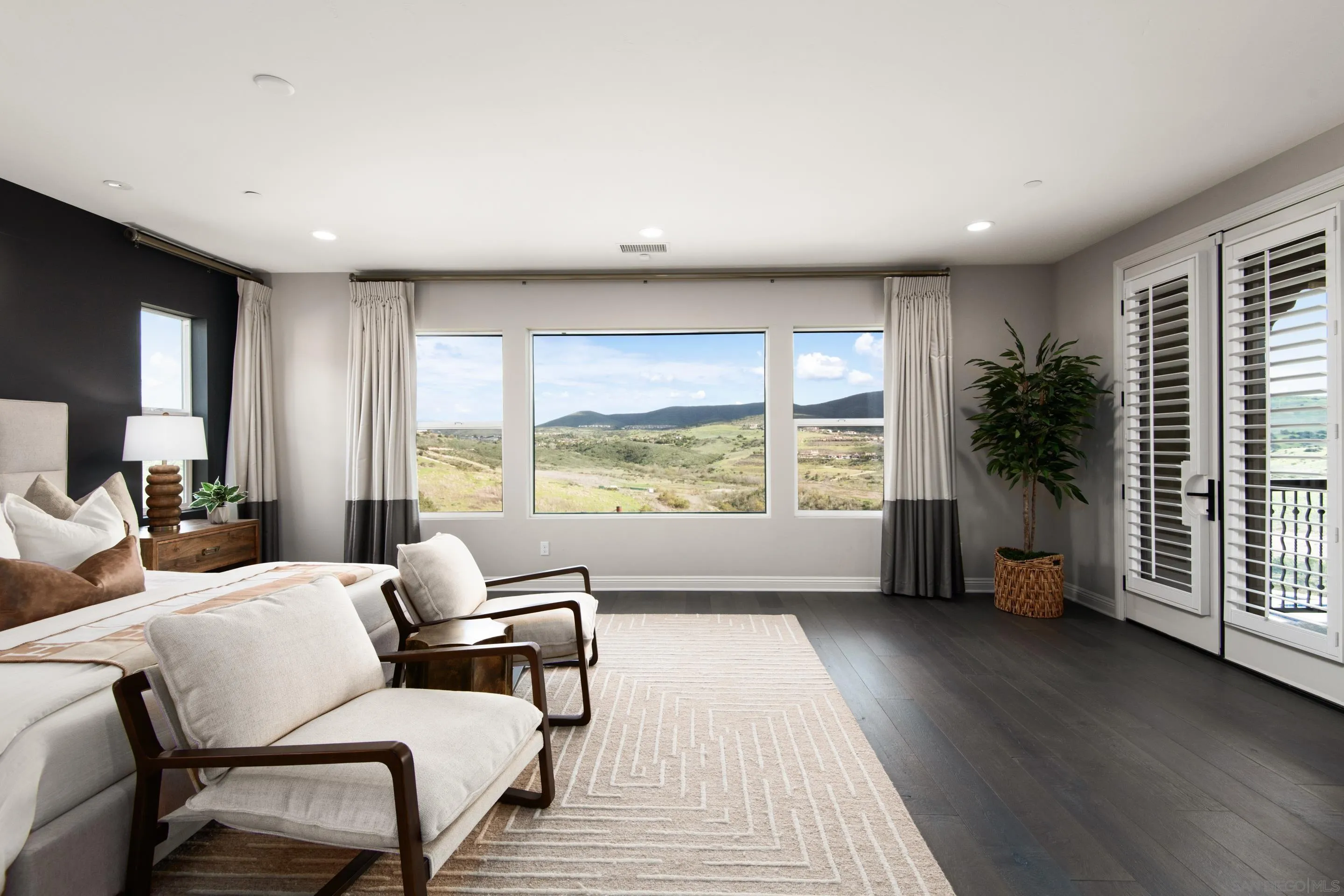 16339 Nicole Ridge Road San Diego, CA 92127 - Photo 43 of 56 a living room with furniture and large windows