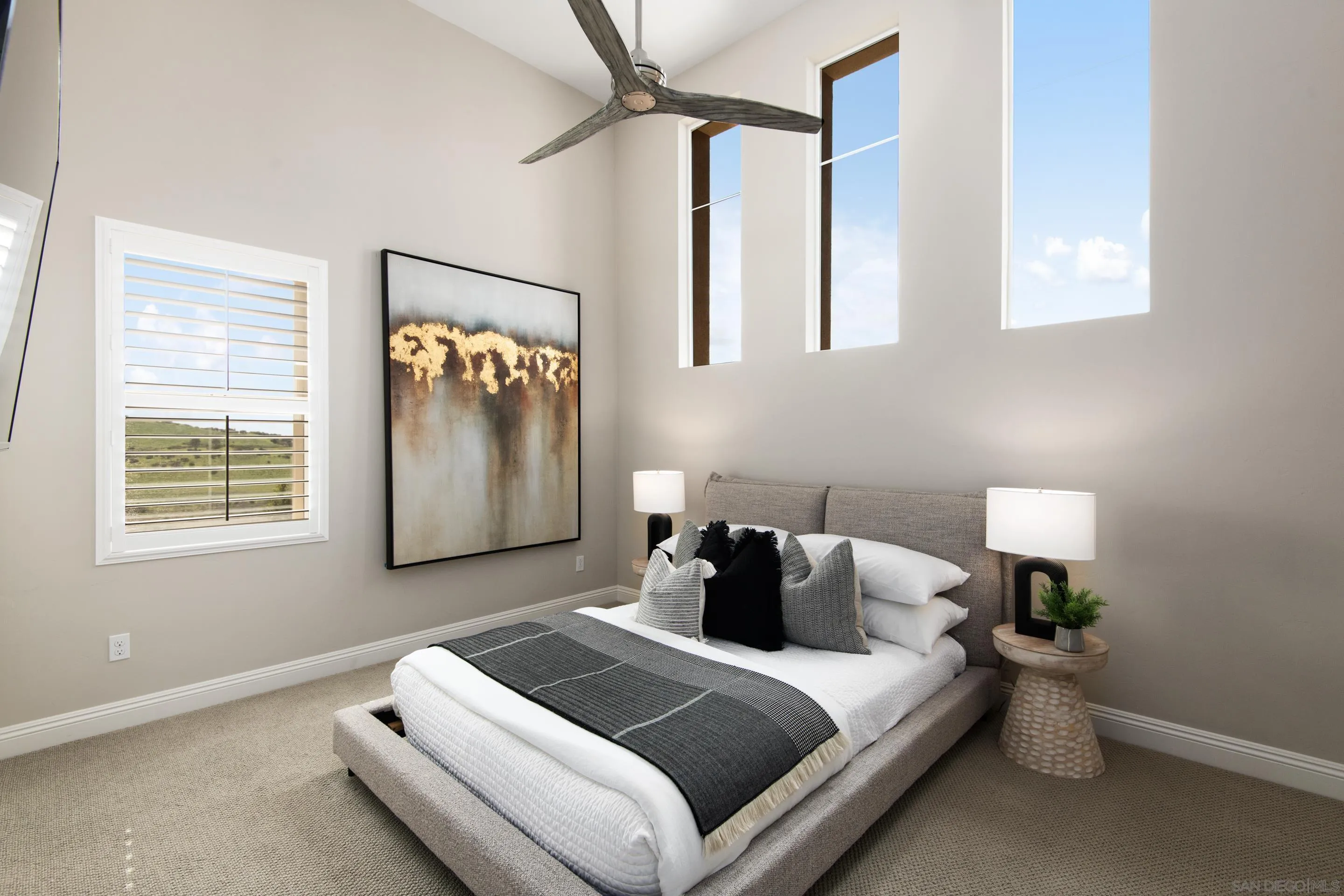 16339 Nicole Ridge Road San Diego, CA 92127 - Photo 50 of 56 a bedroom with a bed and a window