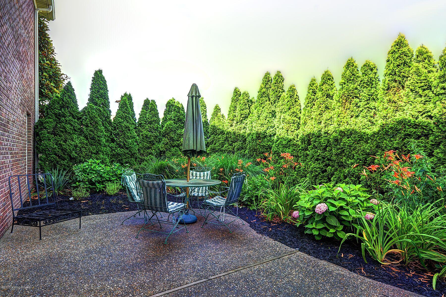 12104 Ridgeview Court Goshen, KY 40026 - Photo 38 of 52 Very private patio located at walk-out lower level