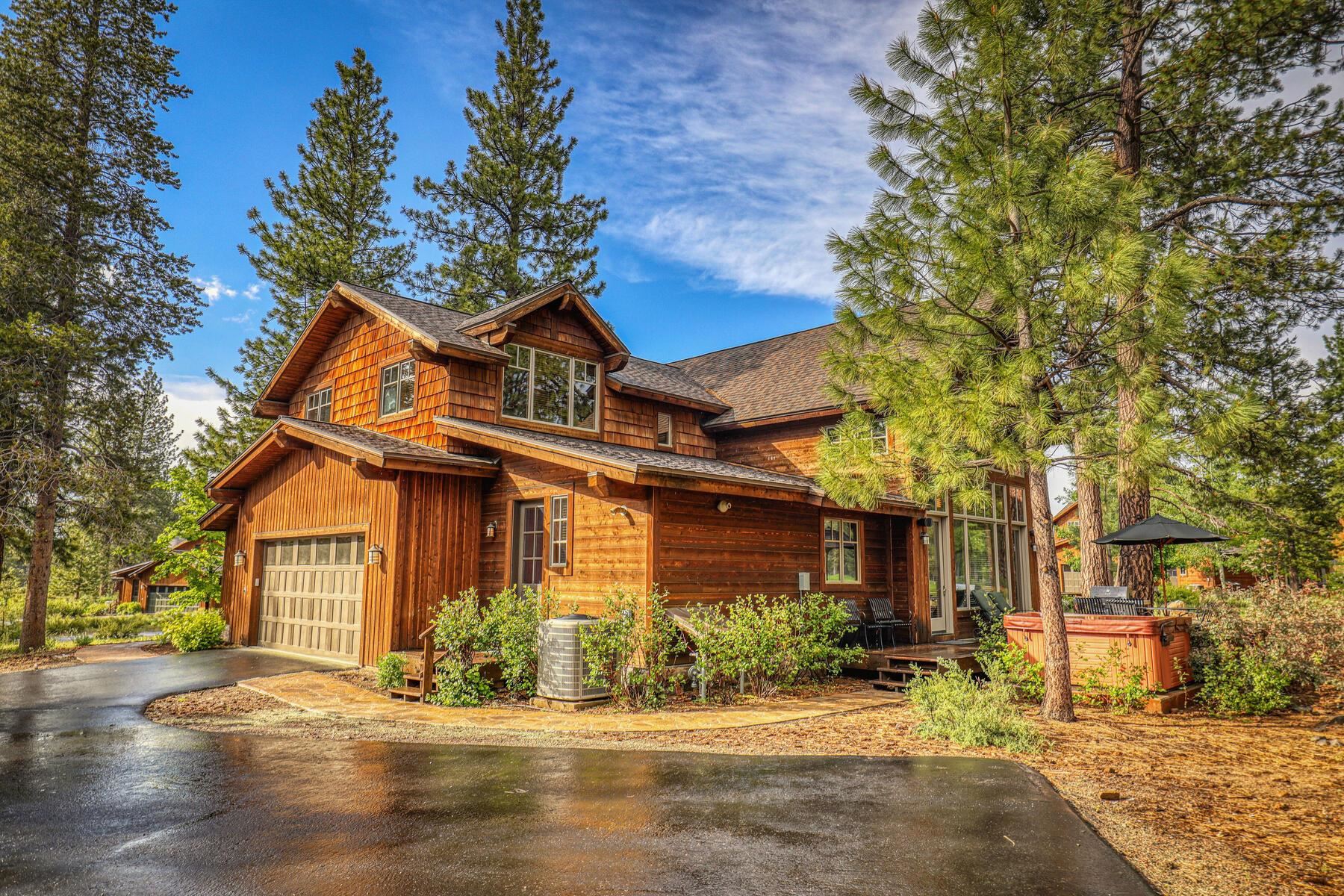 12323 Lookout Loop, Unit F1024 Truckee, CA 96161 - Photo 23 of 27 a front view of a house with a garden