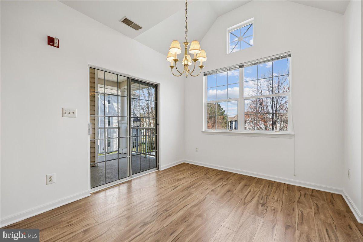 12700 Found Stone Road, Unit 206 Germantown, MD 20876 - Photo 10 of 38 Dining Room with Unique Square Window